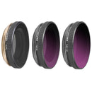 3 in 1 Sunnylife OA-FI174 CPL+ND8+ND16 Lens Filter for DJI OSMO ACTION