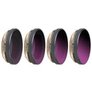 4 in 1 Sunnylife OA-FI175 ND4/PL + ND8/PL + ND16/PL + ND32/PL Adjustable Lens Filter for DJI OSMO ACTION