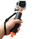 Floating Handle Grip with Tripod Holder & Adjustable Anti-lost Strap for GoPro HERO10 Black / HERO9 Black / HERO8 Black / HERO7 /6 /5 /5 Session /4 Session /4 /3+ /3 /2 /1, Insta360 ONE R, DJI Osmo Action and Other Action Cameras