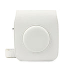 Vintage PU Leather Camera Case Protective bag for FUJIFILM Instax SQUARE SQ10 Camera, with Adjustable Shoulder Strap(White)