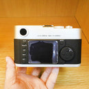 For Leica M Non-Working Fake Dummy DSLR Camera Model Photo Studio Props, Short Lens(Silver)