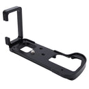 FITTEST LB-GH5 Vertical Shoot Quick Release L Plate Bracket Base Holder for Panasonic LUMIX GH5 Camera Metal Ballhead(Black)