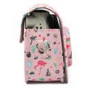 Pink Flamingo Pattern PU Leather Protective Camera Case Bag For FUJIFILM Instax Mini 7S / 7C Camera