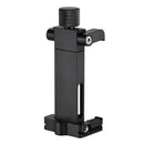 ADAI Portable Foldable Metal Clip Mobile Phone Holder Clamp Bracket(Black)