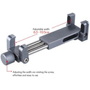 ADAI Portable Foldable Metal Clip Mobile Phone Holder Clamp Bracket(Grey)