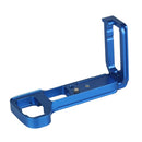 Camera Handle Quick Release L Plate for Sony A7III / A9 (Blue)