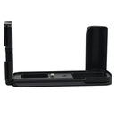 Vertical Shoot Quick Release L Plate Bracket Base Holder for Fujifilm XT3 X-T3(Black)