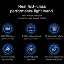 LUXCeO P6 RGB Colorful Photo LED Stick Video Light Handheld APP Control Full Color LED Fill Light (Black)