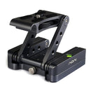 ADAI 360 Degree Rotation 3-Folding CNC Aluminum Quick Release Plate Holder Tripod M Flex Tilt & Ball Head(Black)