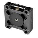 ADAI 360 Degree Rotation 3-Folding CNC Aluminum Quick Release Plate Holder Tripod M Flex Tilt & Ball Head(Black)