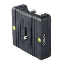 ADAI 360 Degree Rotation 3-Folding CNC Aluminum Quick Release Plate Holder Tripod M Flex Tilt & Ball Head(Black)