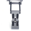 ADAI 360 Degree Rotation 3-Folding CNC Aluminum Quick Release Plate Holder Tripod M Flex Tilt & Ball Head(Grey)