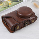 Full Body Camera PU Leather Case Bag with Strap for Samsung Galaxy Camera EK-GC100 / EK-GC110 / EK-GC200(Coffee)