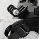 Helmet Belt Mount for GoPro HERO10 Black / HERO9 Black / HERO8 Black /7 /6 /5 /5 Session /4 Session /4 /3+ /3 /2 /1, Xiaoyi and Other Action Cameras(Black)