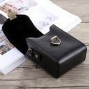 Full Body Camera Buckle Lock PU Leather Case Bag with Hand Strap & Neck Strap for Canon G7X II / G9X Mark II, Sony RX100 / M2(Black)