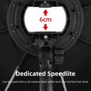 TRIOPO K65 65cm Speedlite Flash Octagon Parabolic Softbox Bowens Mount Diffuser for Speedlite