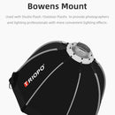 TRIOPO K65 65cm Speedlite Flash Octagon Parabolic Softbox Bowens Mount Diffuser for Speedlite
