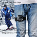 GP278 3 in 1 Hand Wrist Arm Leg Straps 360-degree Rotation Mount for GoPro HERO10 Black / HERO9 Black / HERO8 Black / HERO7 /6 /5 /5 Session /4 Session /4 /3+ /3 /2 /1, Insta360 ONE R, DJI Osmo Action and Other Action Cameras(Black)