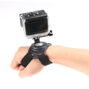 GP278 3 in 1 Hand Wrist Arm Leg Straps 360-degree Rotation Mount for GoPro HERO10 Black / HERO9 Black / HERO8 Black / HERO7 /6 /5 /5 Session /4 Session /4 /3+ /3 /2 /1, Insta360 ONE R, DJI Osmo Action and Other Action Cameras(Black)