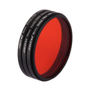 58mm Yellow + Red + Purple Diving Lens Filter for GoPro HERO7 Black/6 /5