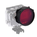 58mm Yellow + Red + Purple Diving Lens Filter for GoPro HERO7 Black/6 /5