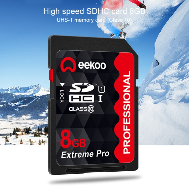 eekoo 8GB High Speed Class 10 SD Memory Card for All Digital Devices with SD Card Slot