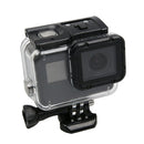 For GoPro HERO7 Black /6 /5 Skeleton Housing Protective Case + Hollow Back Cover with Buckle Basic Mount & Screw