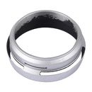 49mm Metal Vented Lens Hood for Fujifilm X100(Silver)