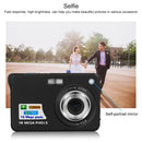 2.7 inch 18 Megapixel 8X Zoom HD Digital Camera Card-type Automatic Camera for Children, with SD Card Slot (Black)