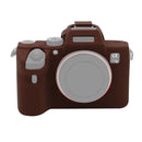 Soft Silicone Protective Case for Sony A7III / A7S3 / A7RIII / A7SIII (Coffee)