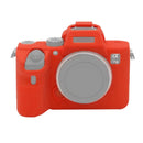 Soft Silicone Protective Case for Sony A7III / A7S3 / A7RIII / A7SIII (Red)