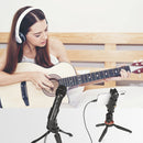 BOYA BY-HM2 Professional Handheld Condenser Microphone 3.5mm Headphone Port with 8 Pin / Type-C / USB Interface 1.2m Extension Cable & Holder