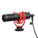 BOYA BY-MM1+ Cardioid Condenser Microphone with Windshield for Smartphones, DSLR Cameras and Video Cameras