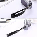 Wrist Strap Grip PU Leather Hand Strap for SLR / DSLR Cameras(Black)
