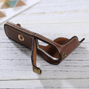 1/4 inch Thread PU Leather Camera Half Case Base for Sony ILCE-5100 / A5100(Coffee)