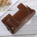 1/4 inch Thread PU Leather Camera Half Case Base for Olympus EM10(Coffee)