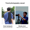 TRIOPO K2508S+B1S Adjustable Portable Aluminum Alloy Tripod with Ball Head for SLR Camera(Red)