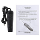 Cuely RR-90 Remote Switch Shutter Release Cord for Fujifilm X-T100 / X-Pro 2 / X-T1 / X-T20 / X-T10 / X30 / X-E2 / X-A10 / X-A3 / X-A2 / X100F / X100T