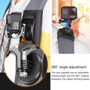 Hook and Loop Fastener Backpack Rec-Mounts Clip Clamp Mount with Screw for GoPro HERO9 Black / HERO8 Black /7 /6 /5 /5 Session /4 Session /4 /3+ /3 /2 /1, DJI Osmo Action, Xiaoyi and Other Action Cameras