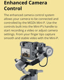MOZA Mini-P 3 Axis Handheld Gimbal Stabilizer for Action Camera and Smart Phone(Black)