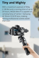 MOZA Mini-P 3 Axis Handheld Gimbal Stabilizer for Action Camera and Smart Phone(Black)