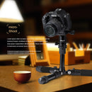 TRIOPO T226 Adjustable Portable Aluminum Alloy Tripod with D-0 Ball Head for SLR Camera