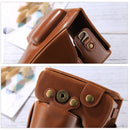 Full Body Camera PU Leather Case Bag for Nikon D5300 / D5200 / D5100 (18-55mm / 18-105mm / 18-140mm Lens) (Brown)