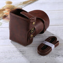 Full Body Camera PU Leather Case Bag with Strap for FUJIFILM XT10 / XT20 (16-50mm / 18-55mm Lens)(Coffee)
