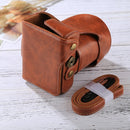 Full Body Camera PU Leather Case Bag with Strap for FUJIFILM XT10 / XT20 (16-50mm / 18-55mm Lens)(Brown)