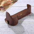 1/4 inch Thread PU Leather Camera Half Case Base for Sony A7S2 / A7R2 / A7K2 / A7 II(Coffee)