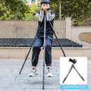 TRIOPO GS2808 Camcorder Photography No Axial Carbon Fiber Tripod Mount Holder with Ball Head, Load: 15KG
