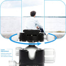 TRIOPO GS2808 Camcorder Photography No Axial Carbon Fiber Tripod Mount Holder with Ball Head, Load: 15KG