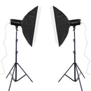 TRIOPO Oubao TTR400W Studio Flash with E27 150W Light Bulb