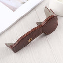 1/4 inch Thread PU Leather Camera Half Case Base for Nikon Z6 / Z7 (Coffee)